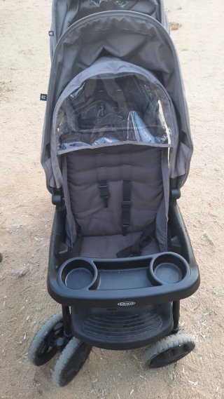 Regalo +Cochecito gemelar de bebe doble Graco Duo