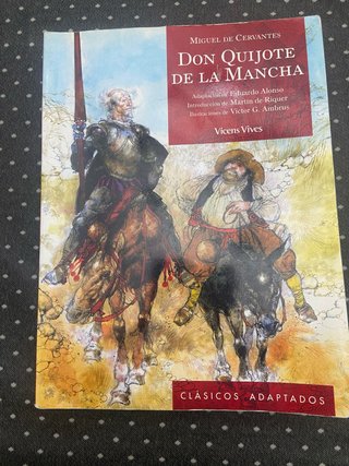 DON QUIJOTE DE LA MANCHA- Libro de lectura