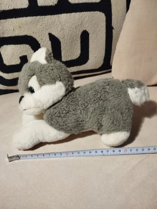 Peluche Husky Azul