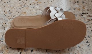 Sandalias Roxy Mujer Oro Rosa Trenzadas
