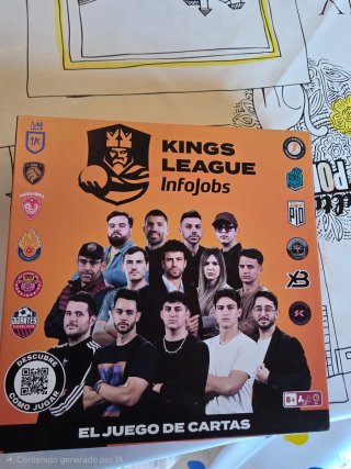 Juego de Cartas Kings League InfoJobs