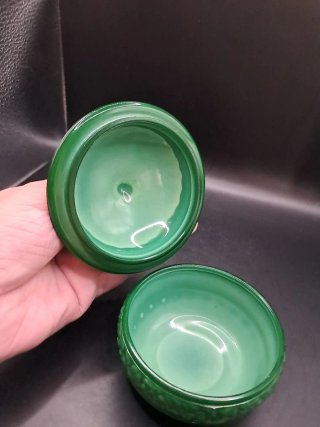 Joyero Art Decó Verde Años 30