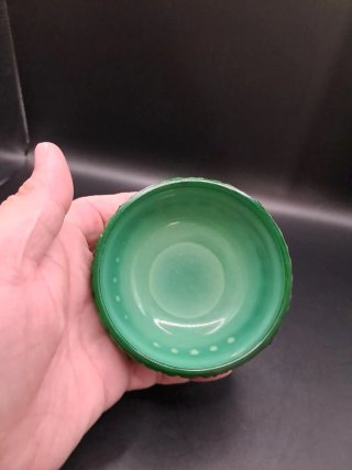 Joyero Art Decó Verde Años 30