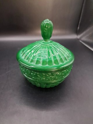 Joyero Art Decó Verde Años 30