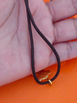 Collar Tous Oso Corazón Oro