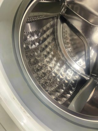 Lavadora marca  Samsung con paranoia transporte