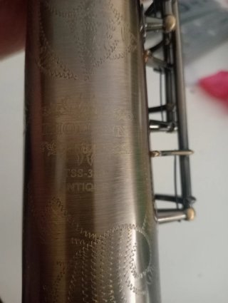 Saxo soprano Thomann TSS 350 Antique