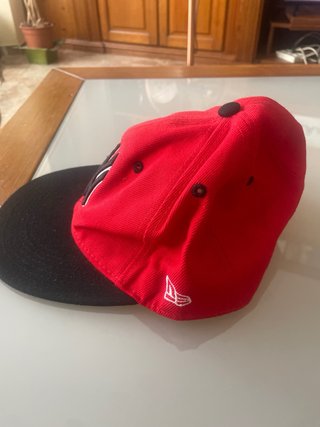 Gorra New York Yankees Roja y Negra