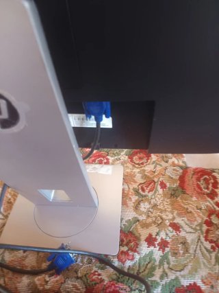 Ordenador y monitor 26" HP sobremesa