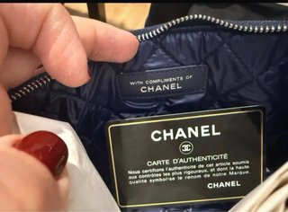 Bolso Clutch Chanel Azul Nuevo