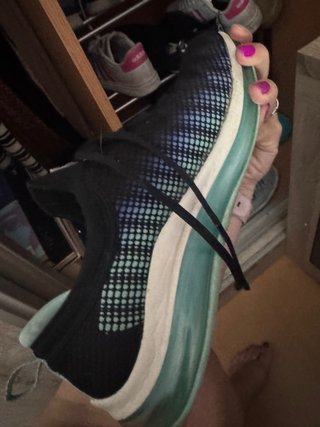 Zapatillas Skechers Training Negras y Turquesa