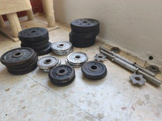 Pesas y Mancuernas Gimnasio