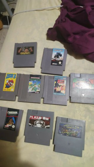 Nintendo NES Caja Original + Super Mario Bros.