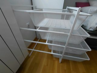 Cajonera Metálica Blanca Ikea