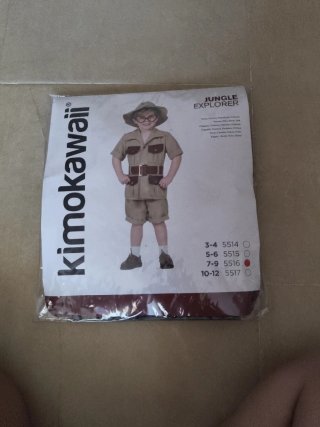 Disfraz explorador infantil