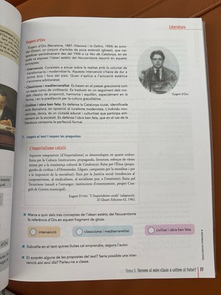 Llengua Catalana i Literatura, 4D ESO, edició p...