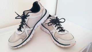 Skechers Hombre Talla 44 Blancos