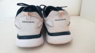 Skechers Hombre Talla 44 Blancos