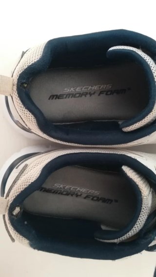 Skechers Hombre Talla 44 Blancos
