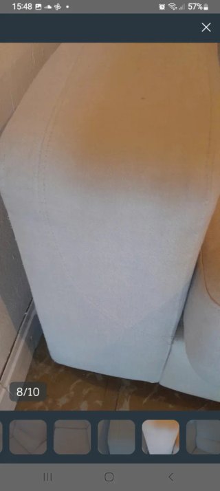 Sofá 2 plazas beige Ikea