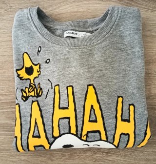 Sudadera Snoopy Hahaha Talla S