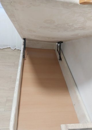 Canape de tela beige
