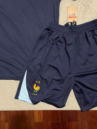 Conjunto Fútbol Francia Azul