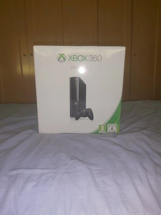 Xbox 360 Slim E 250GB/Go Nero NUOVA