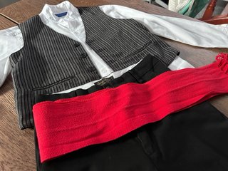 Conjunto Traje Típico Canario Niño
