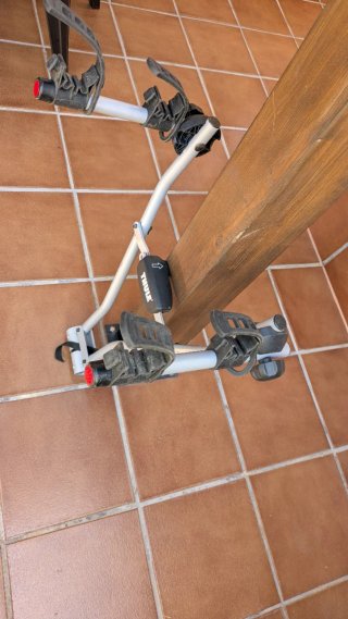 Portabicicletas Thule doble