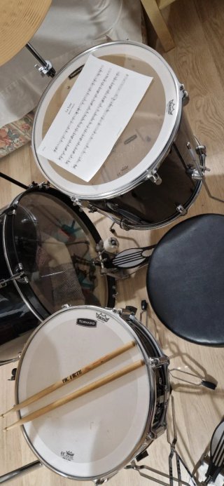 Batería Acústica Paiste Tornado Remo