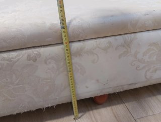 Canapé de tela beige