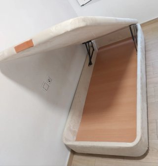 Canapé de tela beige