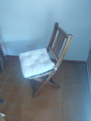 Mesa y Sillas Terraza Madera y Cristal