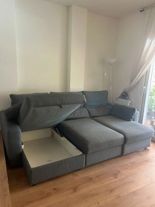 SOFA CAMA CHAISELONGUE IKEA ESKILSTUNA