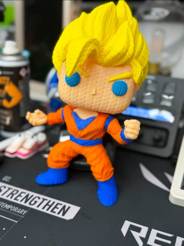 Figura Goku Tejido SSJ 1