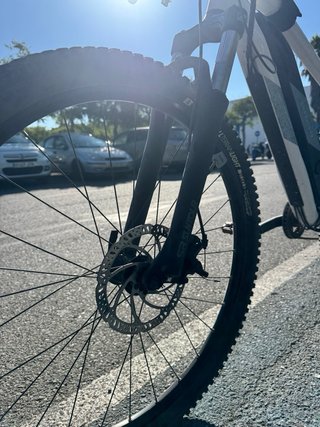 Bicicleta eléctrica Rockrider E-ST 100