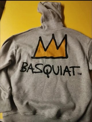 Sudadera Jean-Michel Basquiat Gris