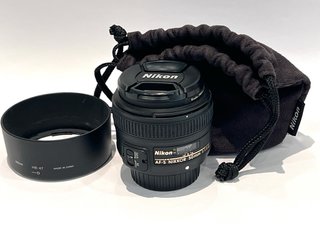 Objetivo Nikon AF-S NIKKOR 50mm 1:1.8G