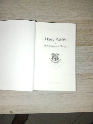 Libro Harry Potter