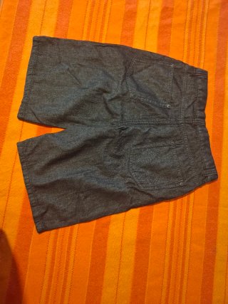 Vaquero corto negro Talla 11 años