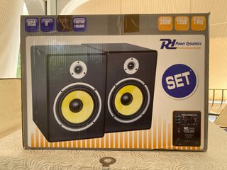 Monitores de Estudio 8" Power Dynamics PDSM8