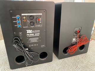 Monitores de Estudio 8" Power Dynamics PDSM8