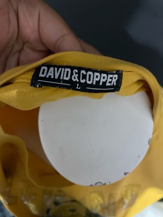 Camiseta gráfica David & Copper Talla L