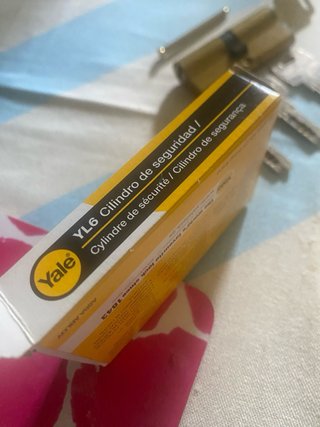 Bombín Seguridad Yale YL6 35x35 + 4 Llaves
