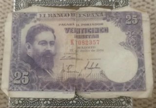 Colección billetes años 1951/54