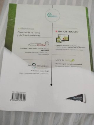 Ciencias de la tierra y del medioambiente 2Bachill