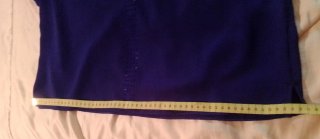 Blusa fiesta Antea lentejuelas azul