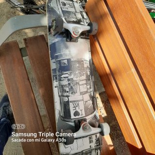 Skate Board con diseño collage