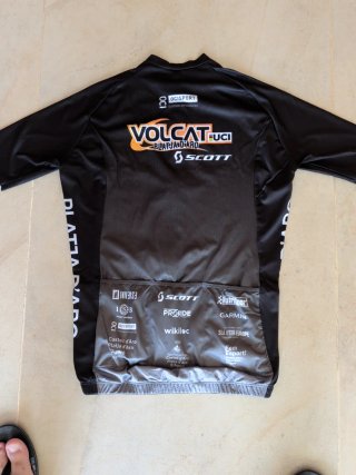 Maillot Ciclismo Scott Volcat UCI Negro